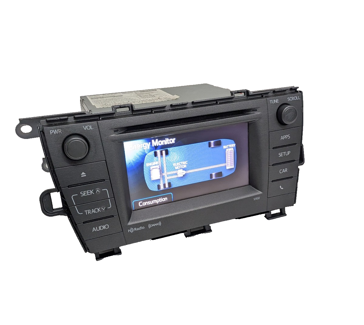 12 13 14 15 Toyota Prius AM FM Radio CD Player Face ID 57032 86140-47060 OEM