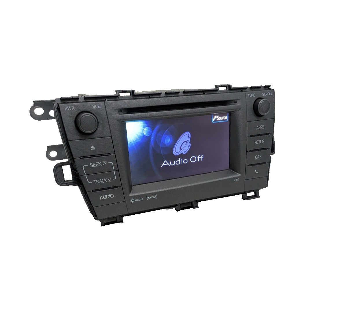 12 13 14 15 Toyota Prius AM FM Radio CD Player Face ID 57032 86140-47060 OEM