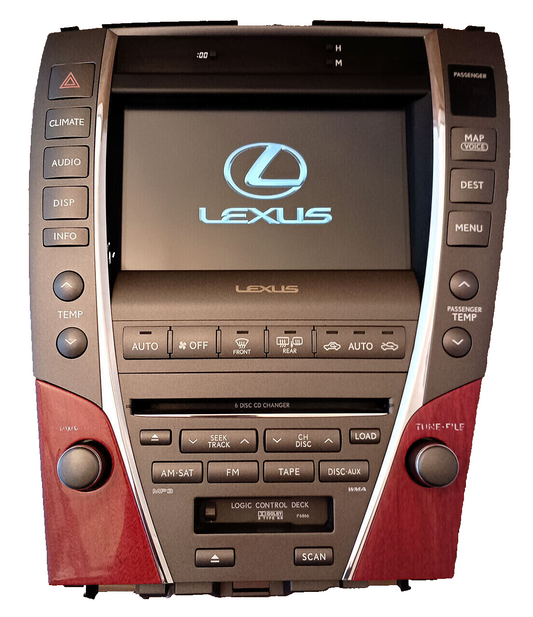 07 08 09 Lexus ES350 Navigation Radio Touch Screen CD Changer 86430-33012