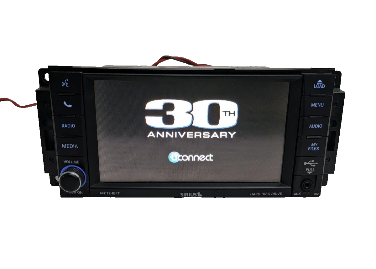12-20 Dodge Jeep 30th Anniversary Edition RBZ Touchscreen Radio High Speed WCode