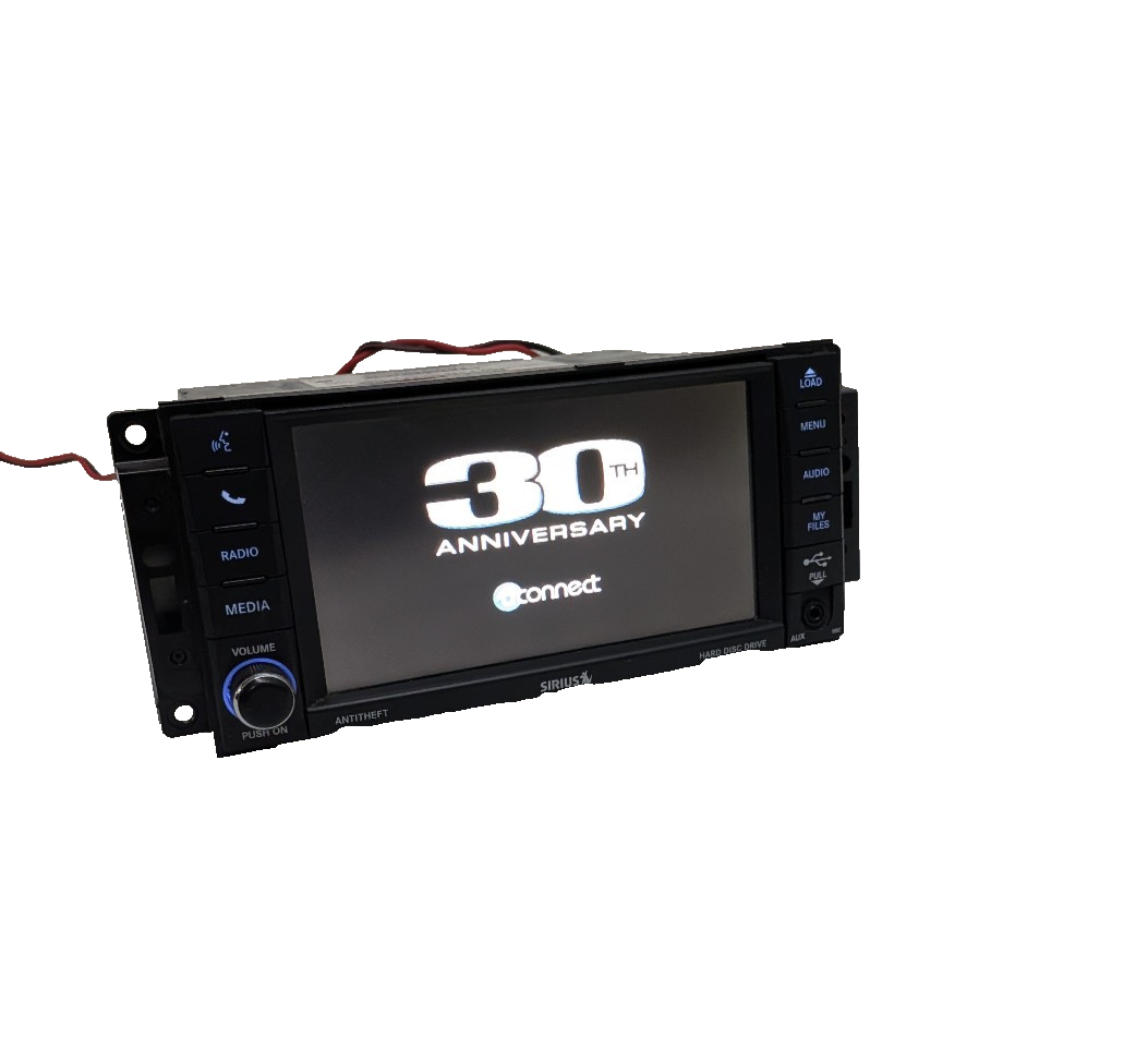 12-20 Dodge Jeep 30th Anniversary Edition RBZ Touchscreen Radio High Speed WCode