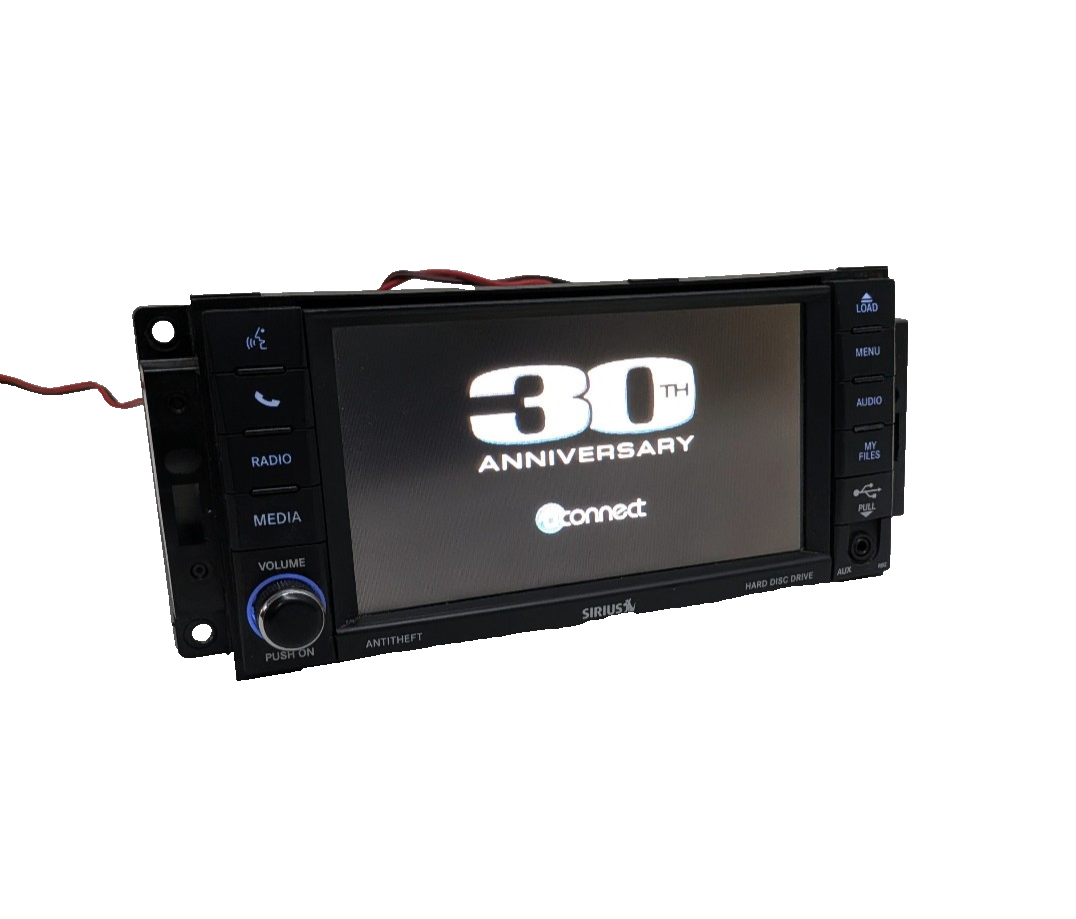 12-20 Dodge Jeep 30th Anniversary Edition RBZ Touchscreen Radio High Speed WCode