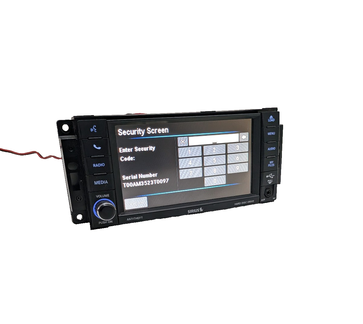 12-20 Dodge Jeep 30th Anniversary Edition RBZ Touchscreen Radio High Speed WCode