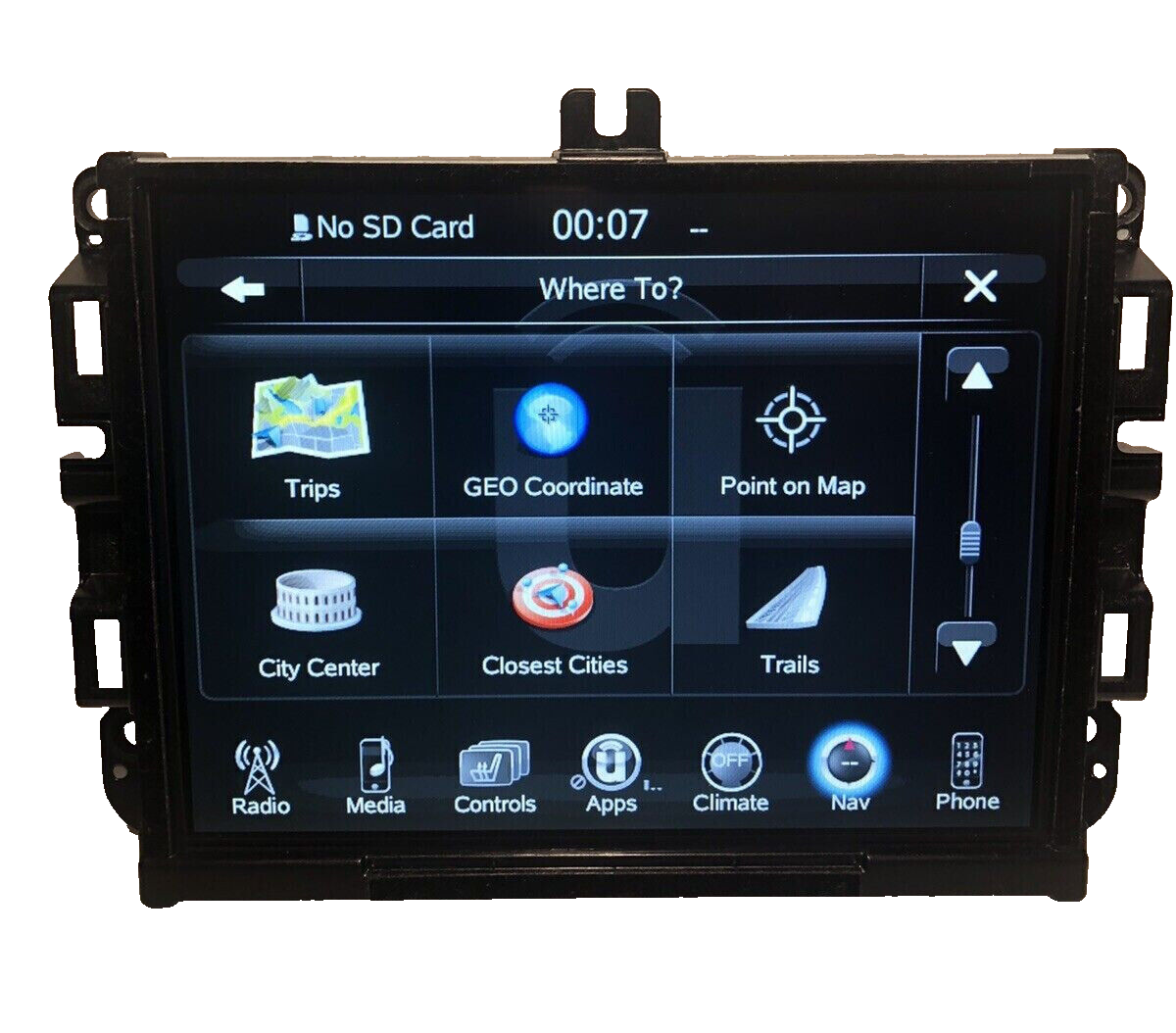 Dodge Ram Jeep VP4 RA4 Navigation GPS 8.4 Radio Touch Screen With Code