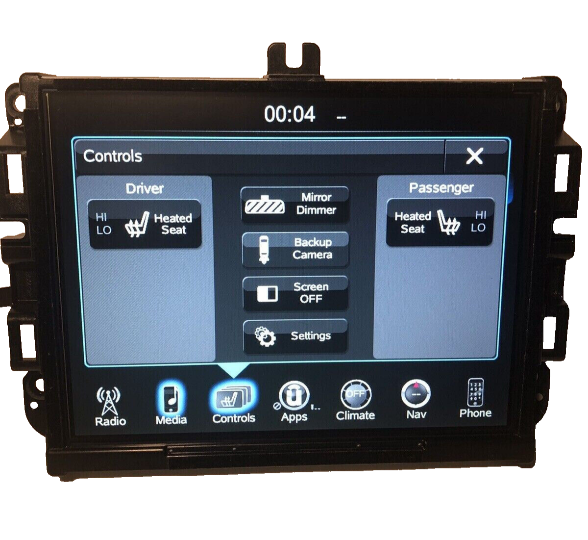 Dodge Ram Jeep VP4 RA4 Navigation GPS 8.4 Radio Touch Screen With Code