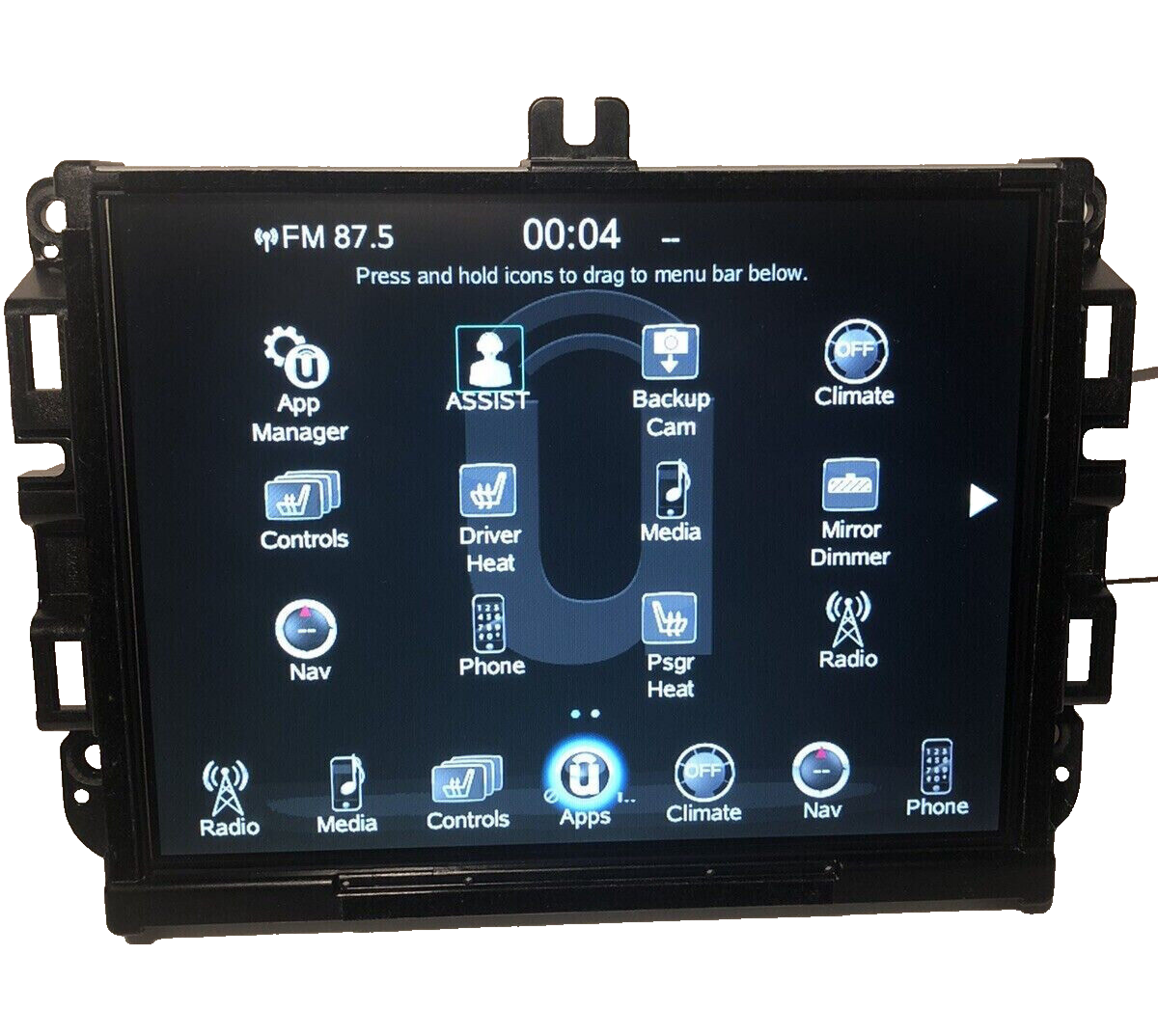 Dodge Ram Jeep VP4 RA4 Navigation GPS 8.4 Radio Touch Screen With Code