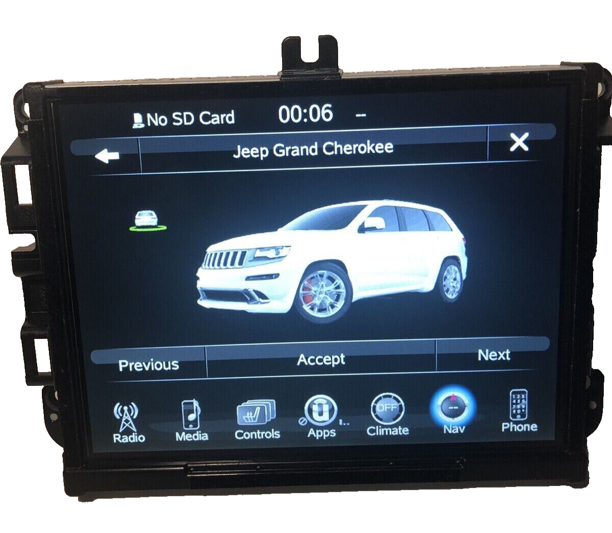 Dodge Ram Jeep VP4 RA4 Navigation GPS 8.4 Radio Touch Screen With Code