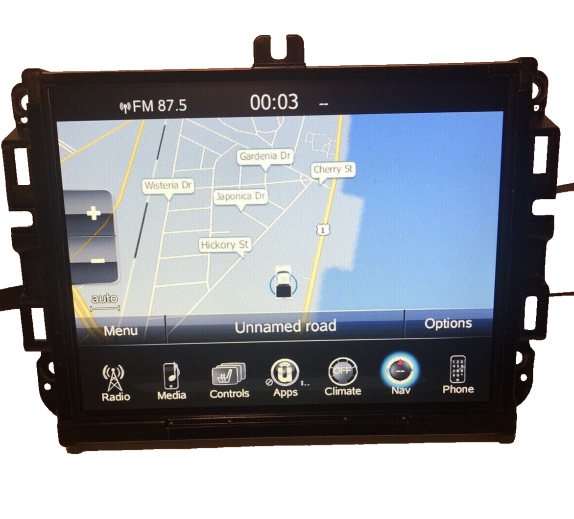 Dodge Ram Jeep VP4 RA4 Navigation GPS 8.4 Radio Touch Screen With Code