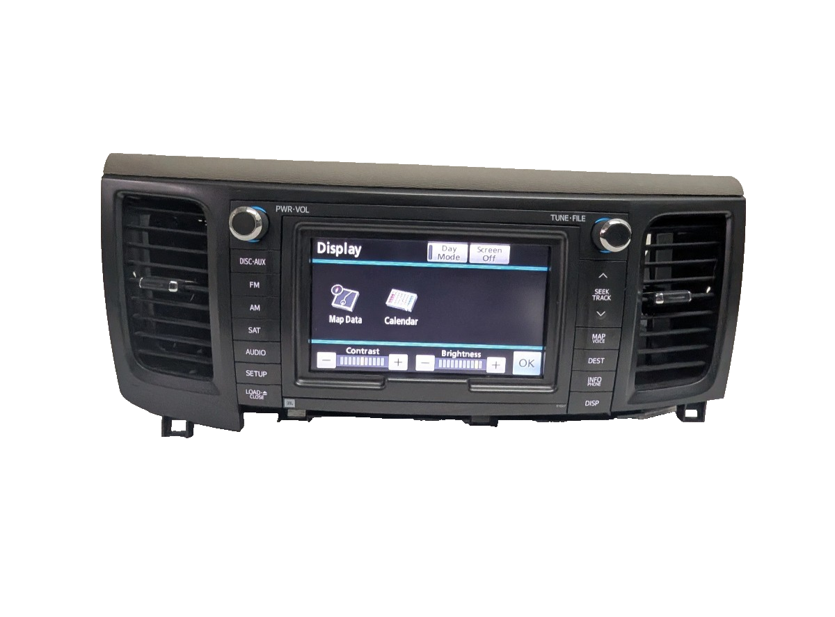 2011-2014 Toyota Sienna JBL Navigation Radio Touchscreen CD Player 86120-08250