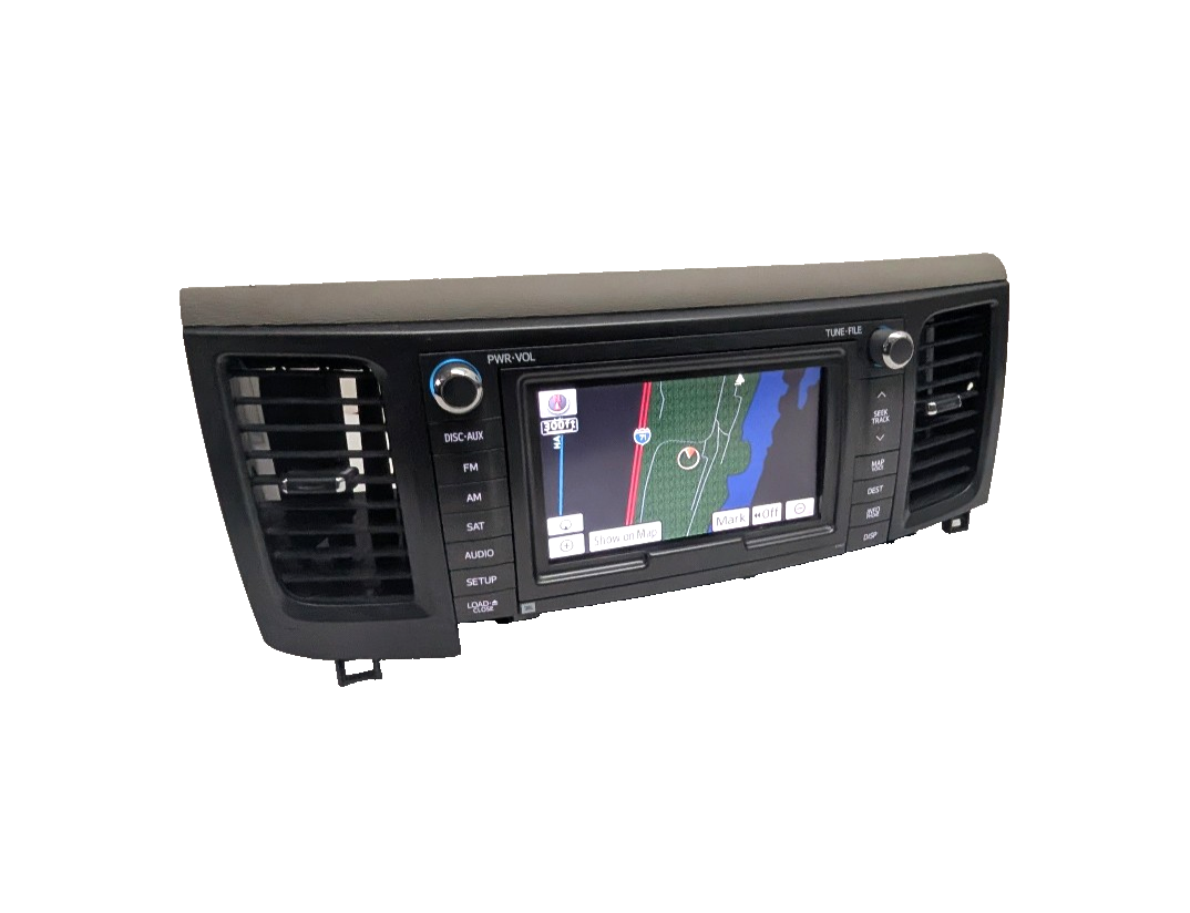 2011-2014 Toyota Sienna JBL Navigation Radio Touchscreen CD Player 86120-08250