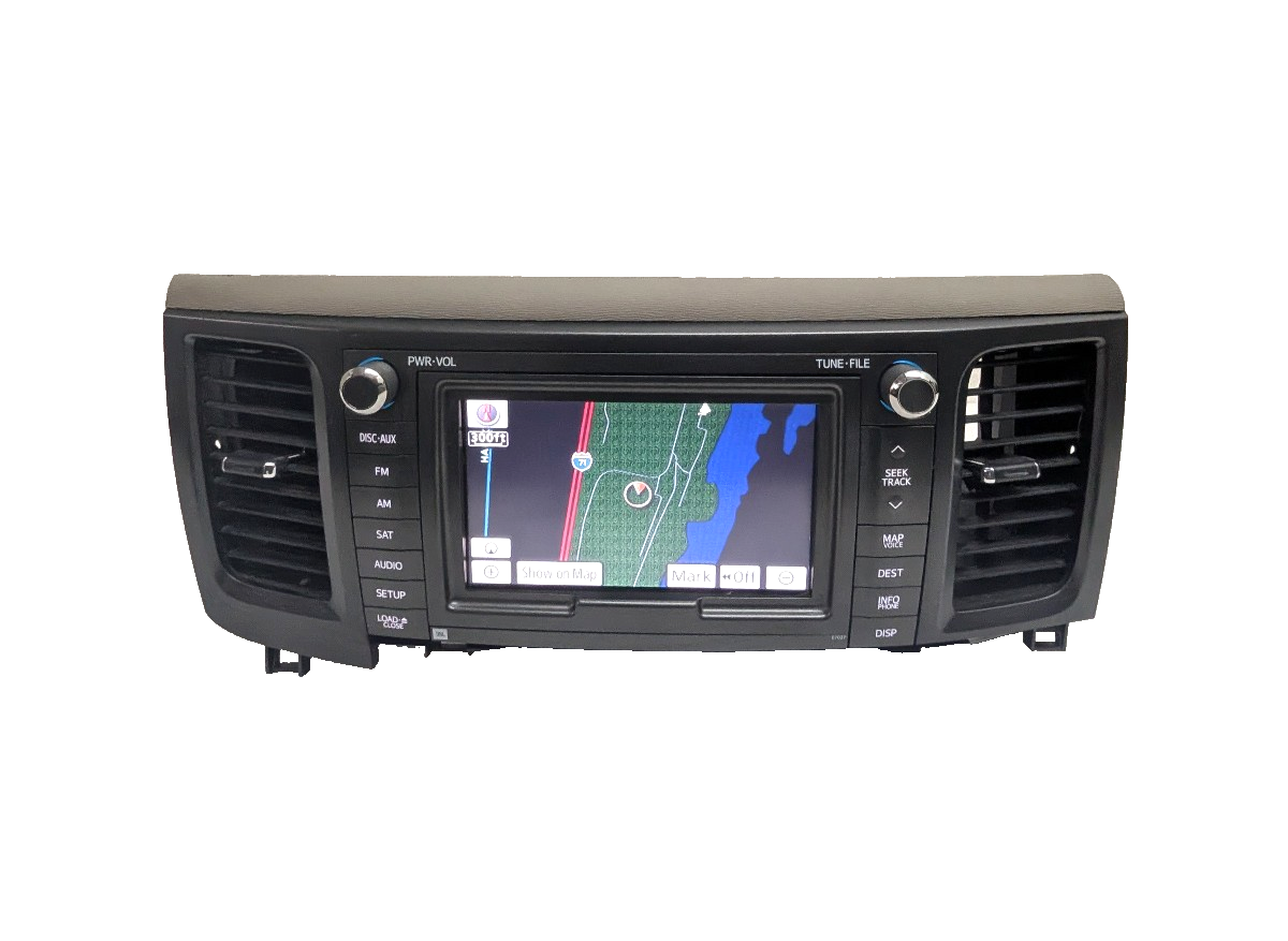 2011-2014 Toyota Sienna JBL Navigation Radio Touchscreen CD Player 86120-08250