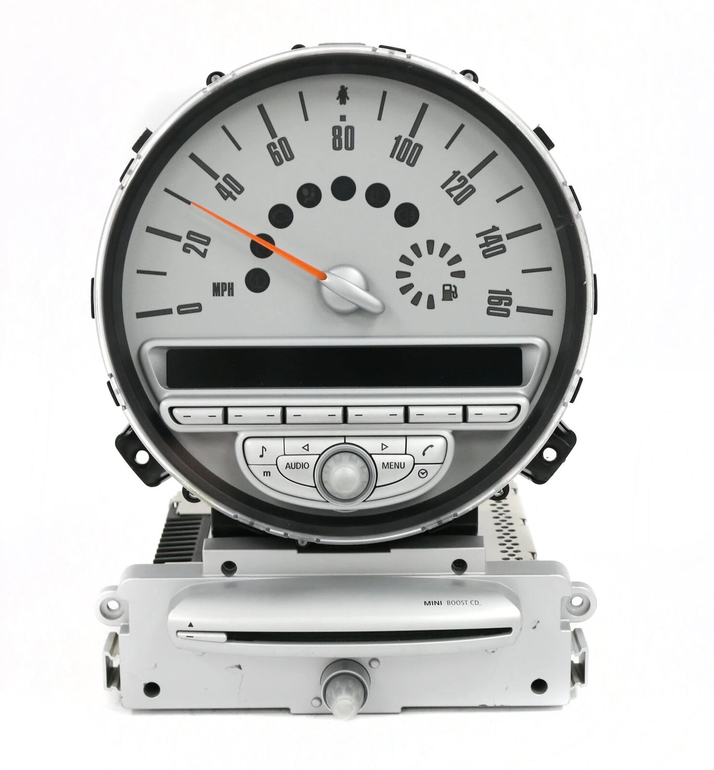 2007-2010 Mini Cooper  Alpine Boost Radio CD Player Speedometer