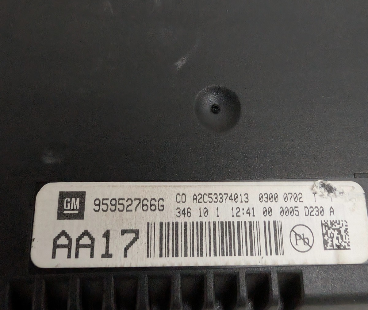 2010-2015 Chevy Equinox GMC Terrain Radio Information Display Screen 95952766G