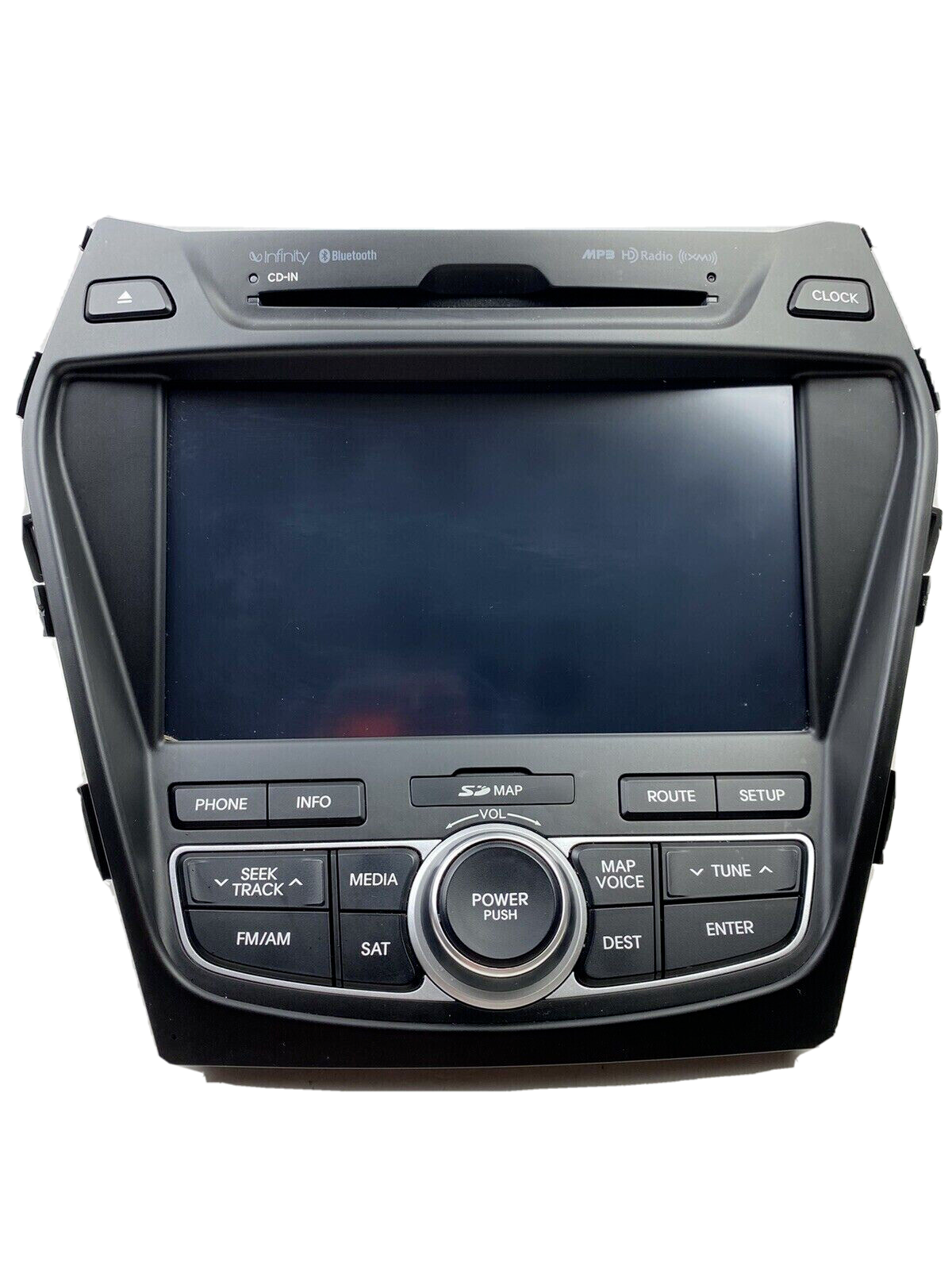 13 14 15 16 Hyundai Santa Fe Dimension Navigation  Radio CD Player 96560-B81004x