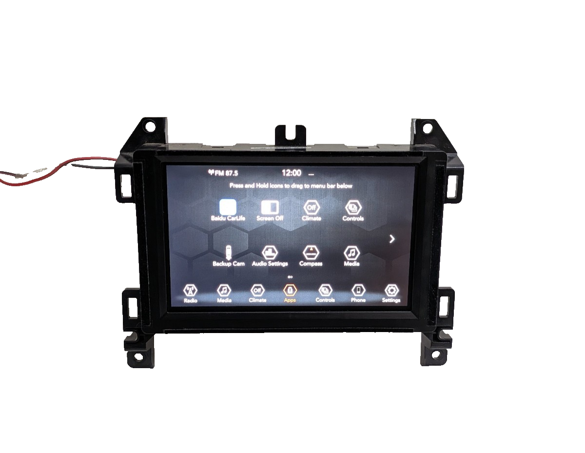 18 19 20 Jeep Wrangler 7" Touchscreen VP2 Radio Uconnect 4 Apple CarPlay Android