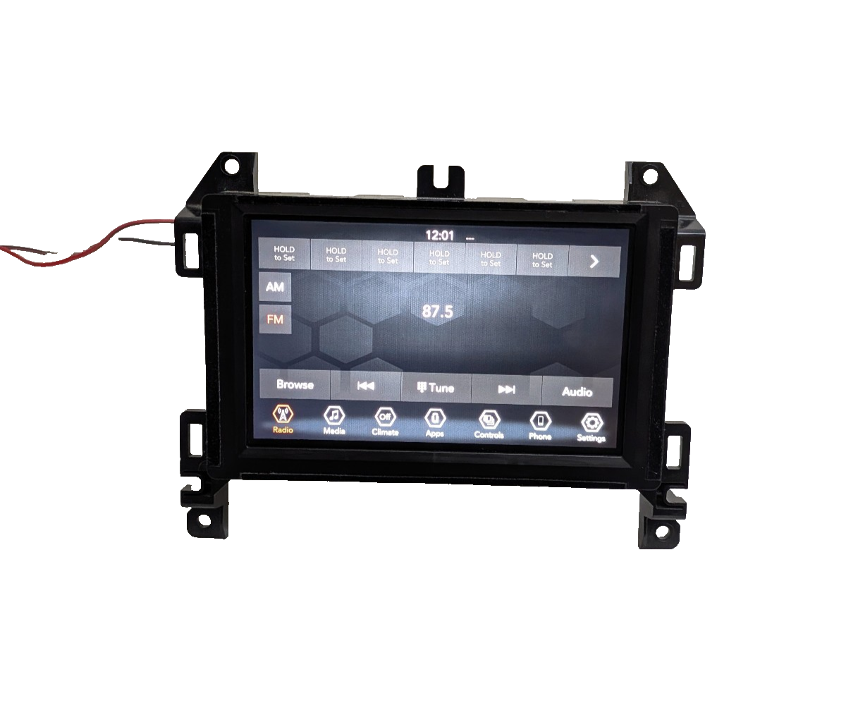 18 19 20 Jeep Wrangler 7" Touchscreen VP2 Radio Uconnect 4 Apple CarPlay Android