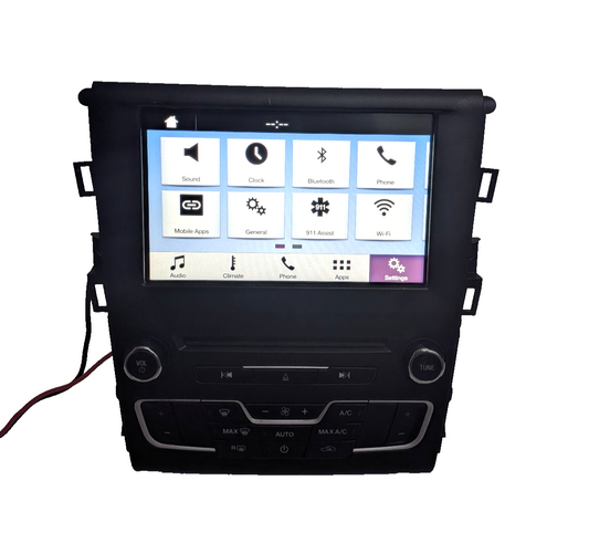 17 18 19 20 Ford Fusion Radio Sync 3 APIM 8" Screen Bezel Carplay Android Auto