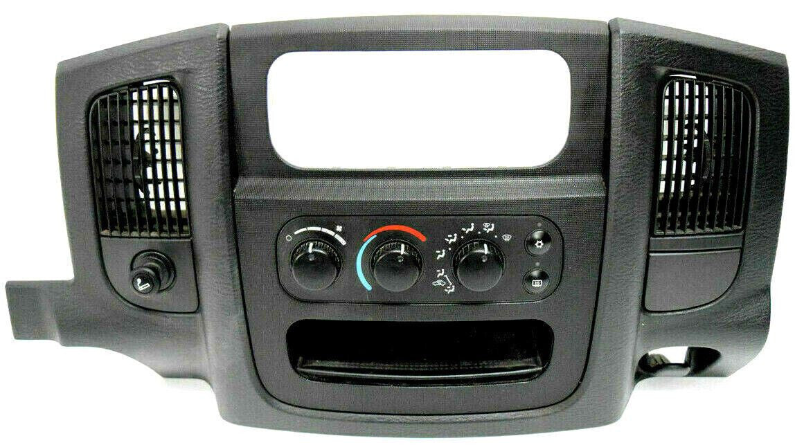02 03 04 05 Dodge Ram Climate Control Radio Dash Bezel