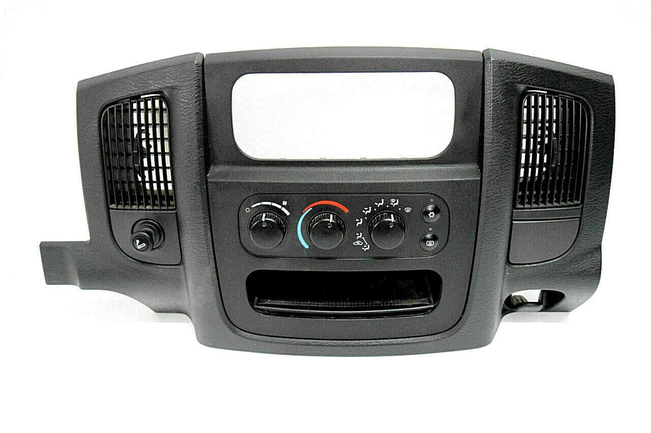 02 03 04 05 Dodge Ram Climate Control Radio Dash Bezel