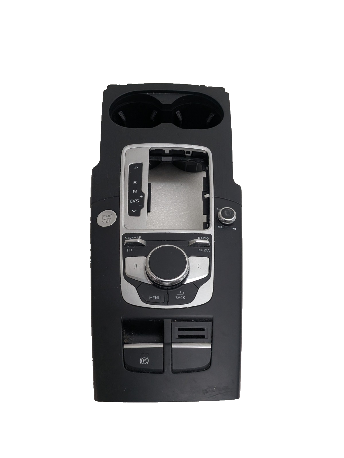 2016-2020 Audi A3 S3 RS3 8V Center Console Shift Trim Cupholder MMI Control OEM