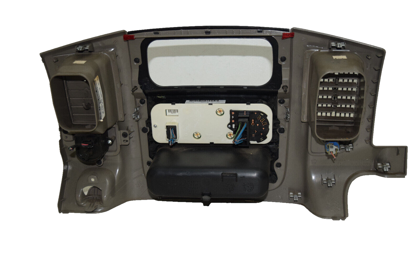 03 04 05 Dodge Ram 1500 2500 Radio Dash Bezel Climate Control Tan Black