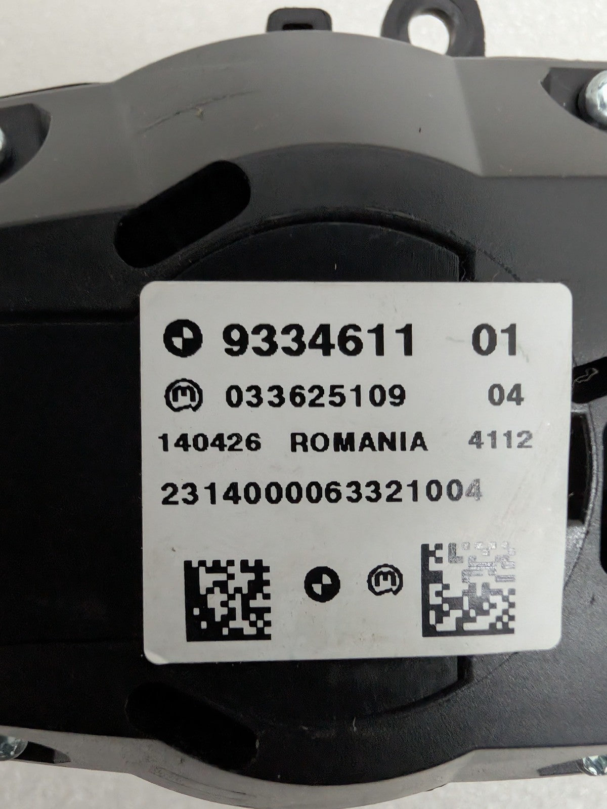 2011-2016 BMW 135i 335i X5 X6 iDrive Navigation Control Switch Knob 9334611
