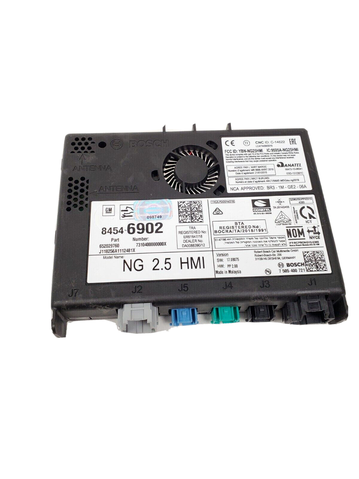 18 19 20 21 Chevy Traverse Buick Encore HMI Multi Media Interface Control Module