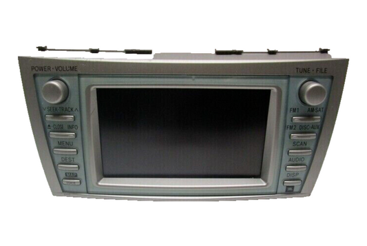 07 08 09 Toyota Camry JBL Touch Screen Navigation Radio Cd Player 86120-33A30