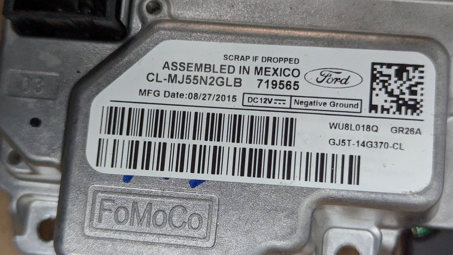 2016-2019 Ford Lincoln Escape SYNC 3 Communication Control Module GJ5T14G370CG