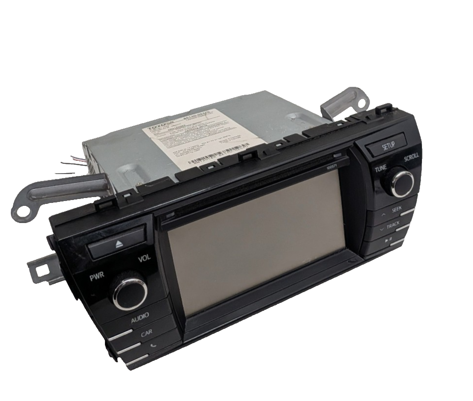 2015-2016 Toyota Corolla Radio Display Receiver AM FM CD 100571 86140-02470 OEM