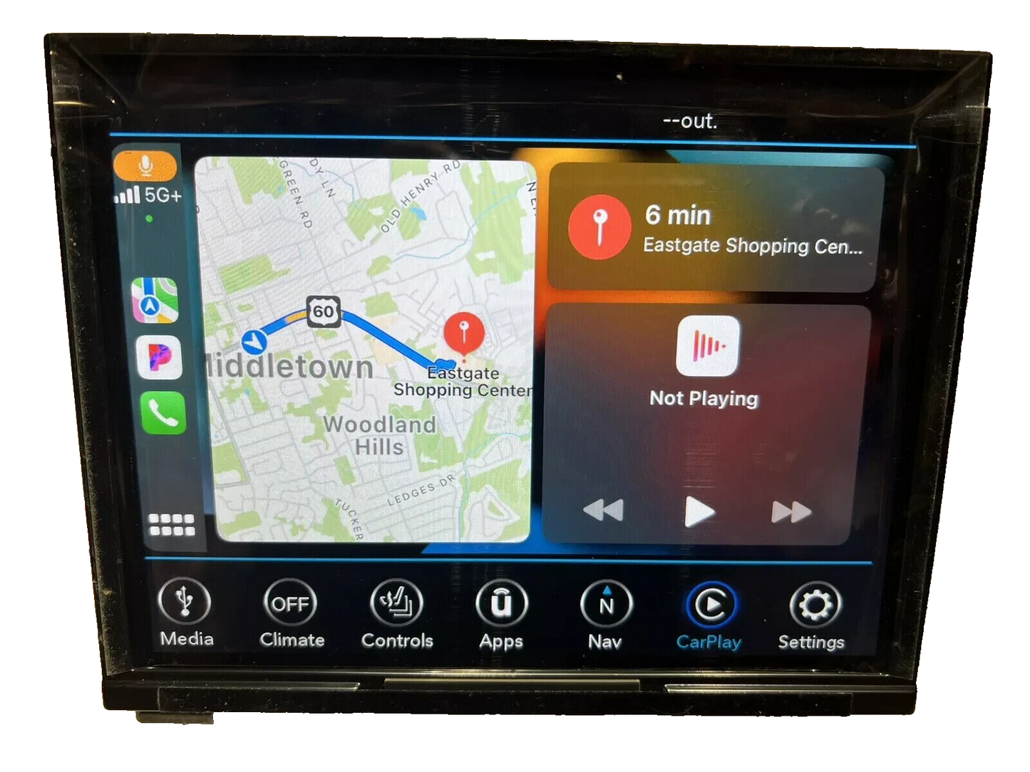 18-24 Dodge Charger Challenger Chrysler 300 Radio Navigation Multi Media Screen