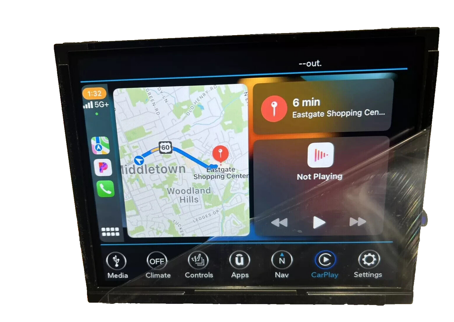 18-24 Dodge Charger Challenger Chrysler 300 Radio Navigation Multi Media Screen
