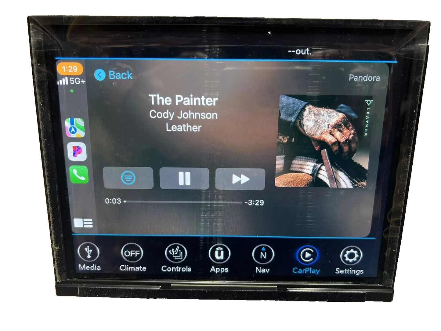 18-24 Dodge Charger Challenger Chrysler 300 Radio Navigation Multi Media Screen