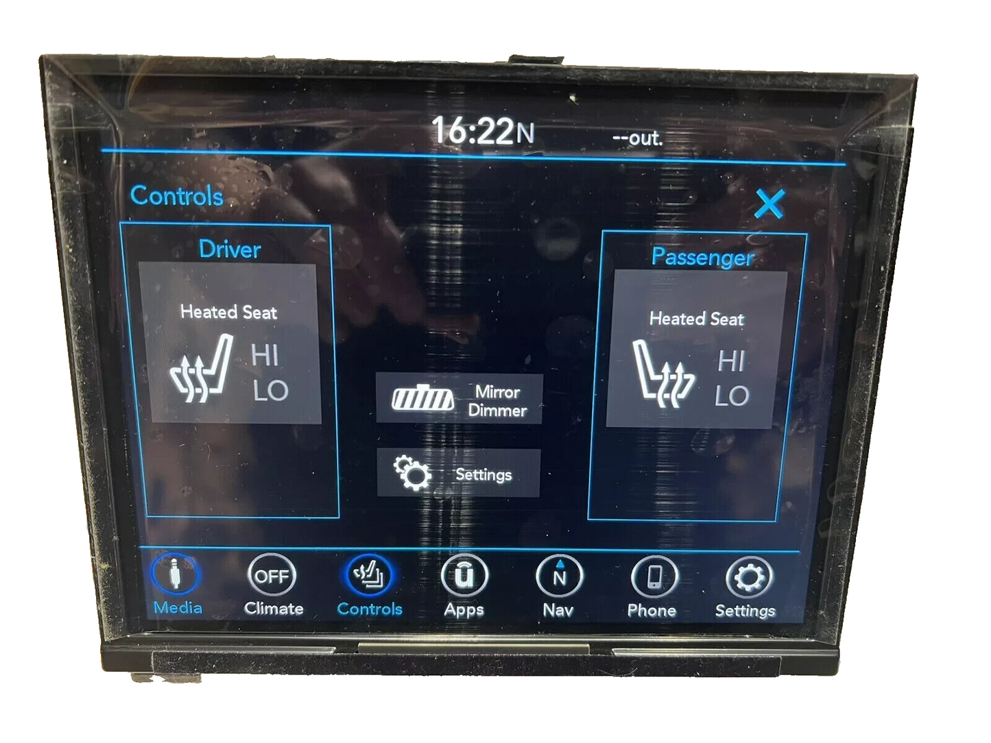 18-24 Dodge Charger Challenger Chrysler 300 Radio Navigation Multi Media Screen