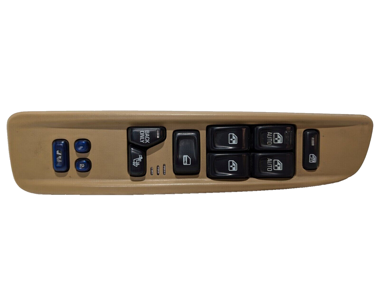 01 02 03 04 05 06 07 GMC Envoy Master Power Window Switch Tan