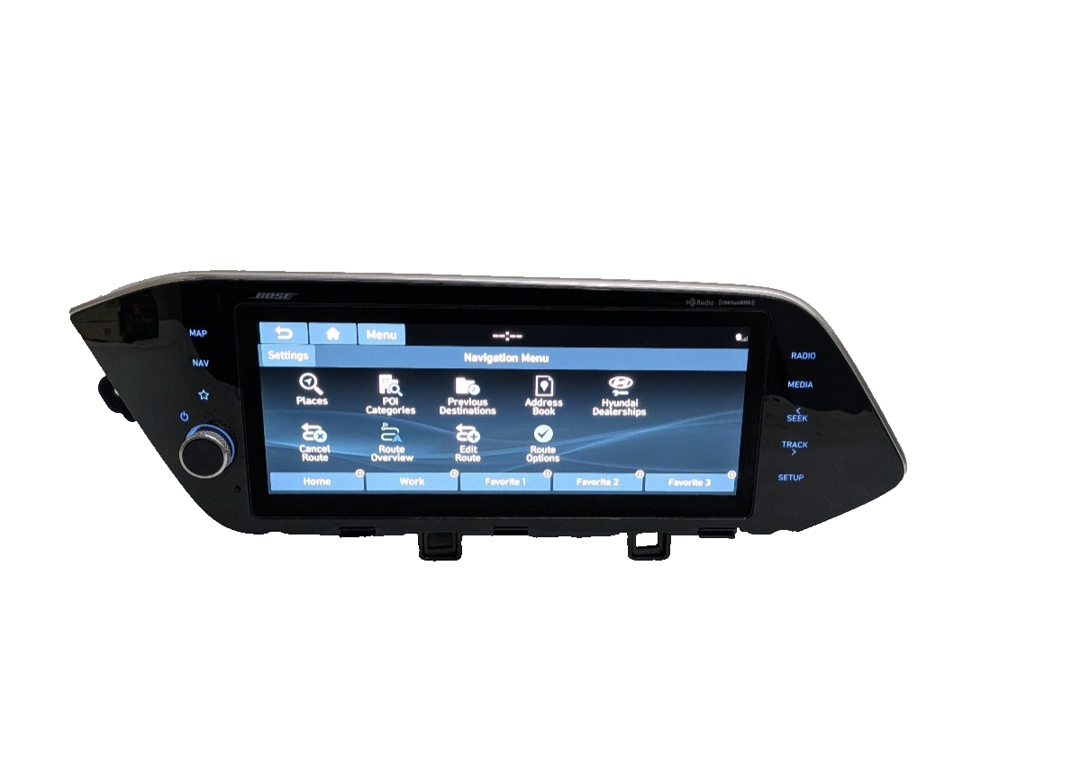 2020-2023 Hyundai Sonata Bose Navigation Radio 10.25" Screen 96560-L5850SSW