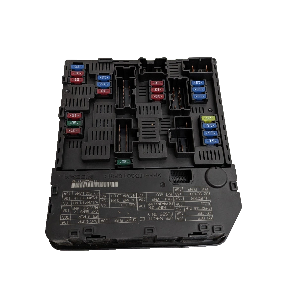 2008-2015 Nissan Rogue Sentra  IPDM Fuse Box Relay Module 284B6-JG03A