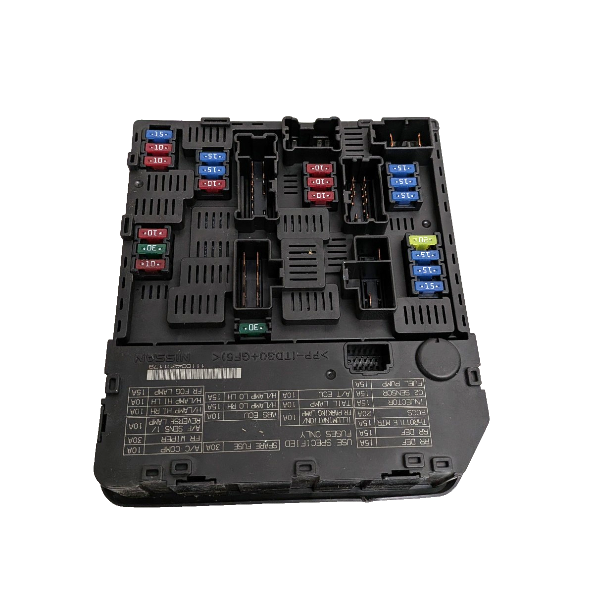 2008-2015 Nissan Rogue Sentra  IPDM Fuse Box Relay Module 284B6-JG03A