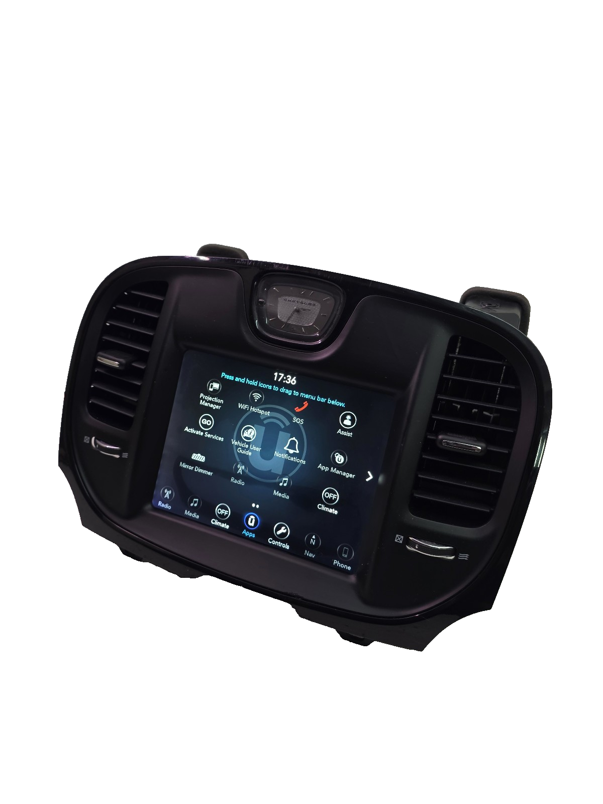 2015-2022  Chrysler 300 Navigation 4C Radio Display Screen Bezel CarPlay Android