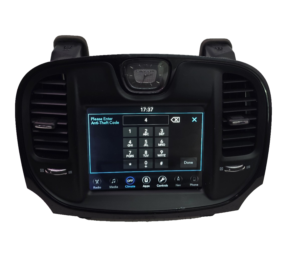 2015-2022  Chrysler 300 Navigation 4C Radio Display Screen Bezel CarPlay Android