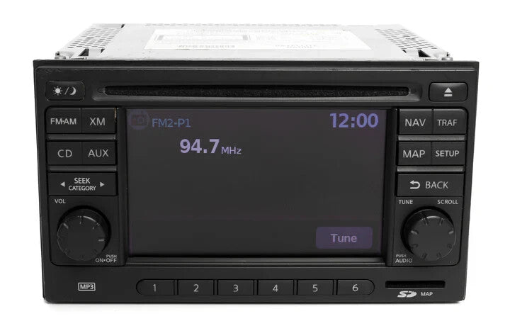11 12 13 14 15  Nissan Rogue Radio Navigation CD Player  25915ZT51D