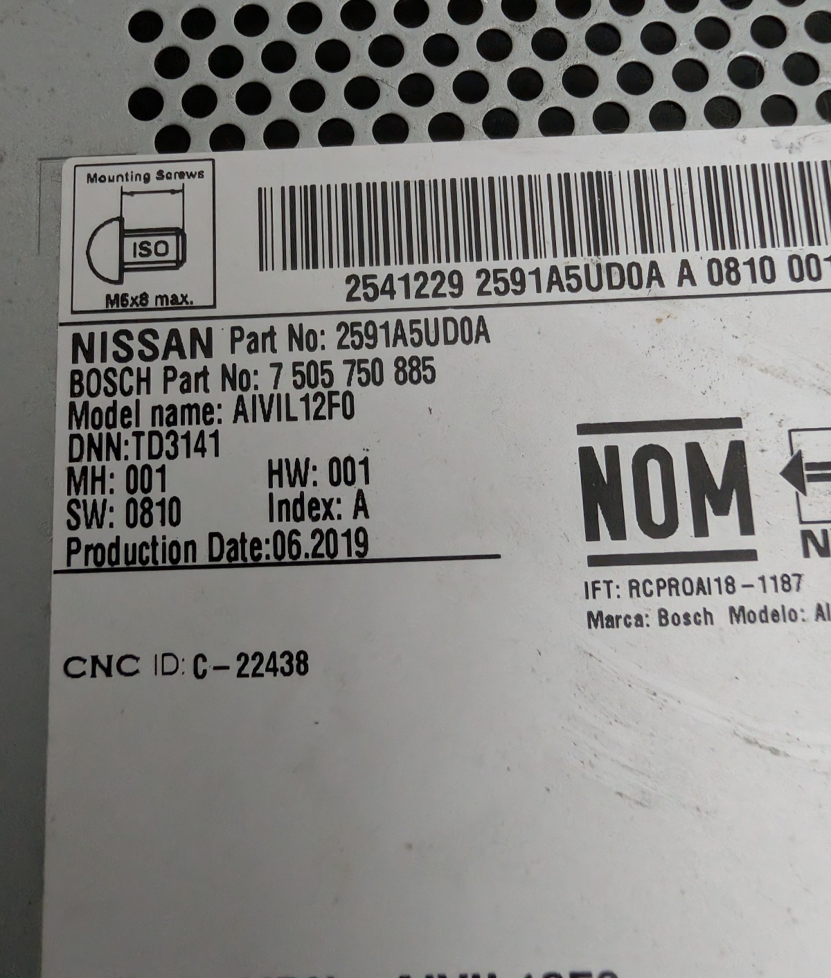 18 19 20 21 Nissan Sentra Versa NV200 Navigation Radio Carplay Android Auto