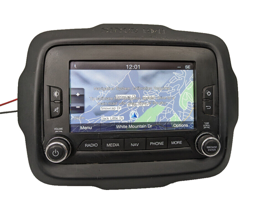 15 16 Jeep Renegade  VP4 Radio  Navigation  APPS 7" Display TouchScreen W/Code