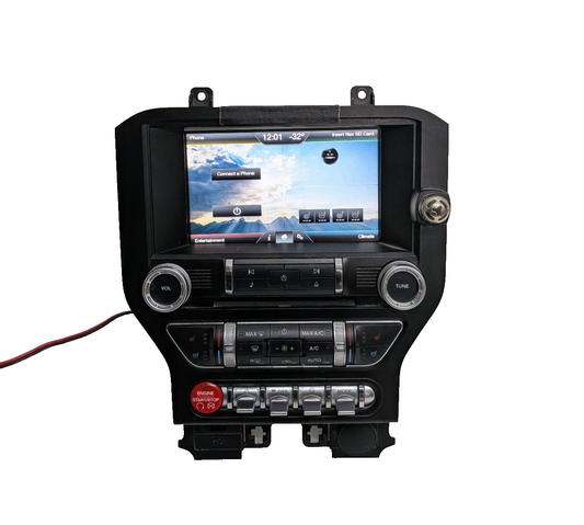15 16 17  Ford Mustang GT Navigation Radio Sync 2 APIM Module Dash Bezel