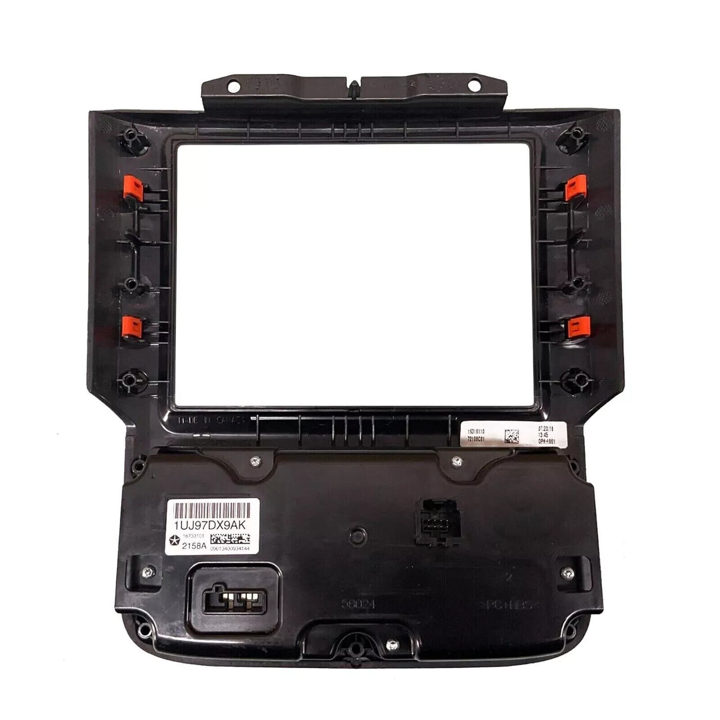 2013-2019 Dodge RAM 1500 Climate Control Dual Zone 8.4" Screen Bezel