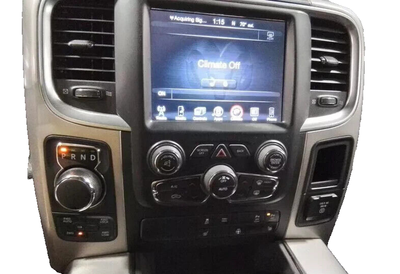 2013-2019 Dodge RAM 1500 Climate Control Dual Zone 8.4" Screen Bezel