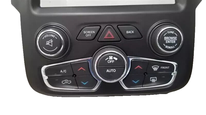 2013-2019 Dodge RAM 1500 Climate Control Dual Zone 8.4" Screen Bezel