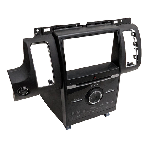 2013-2019 Ford Flex Sony Radio Bezel Climate Control Face Panel No Vents