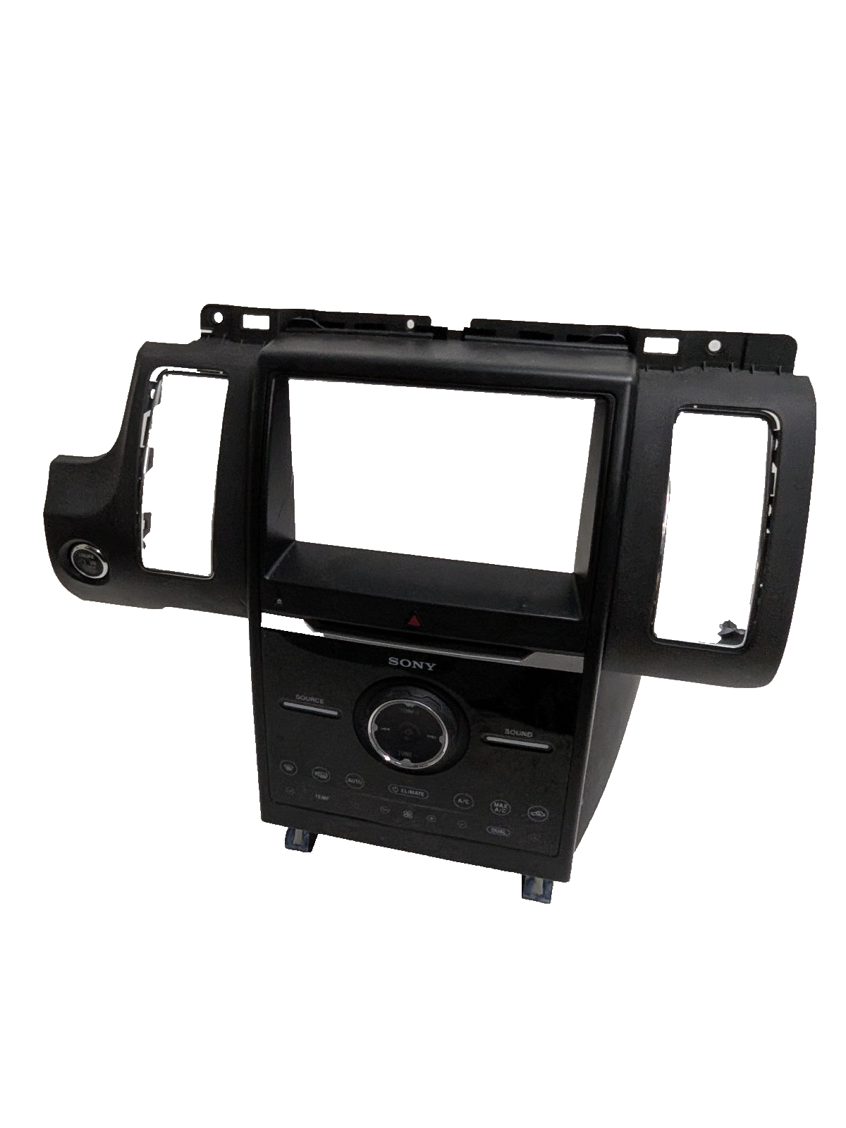 2013-2019 Ford Flex Sony Radio Bezel Climate Control Face Panel No Vents