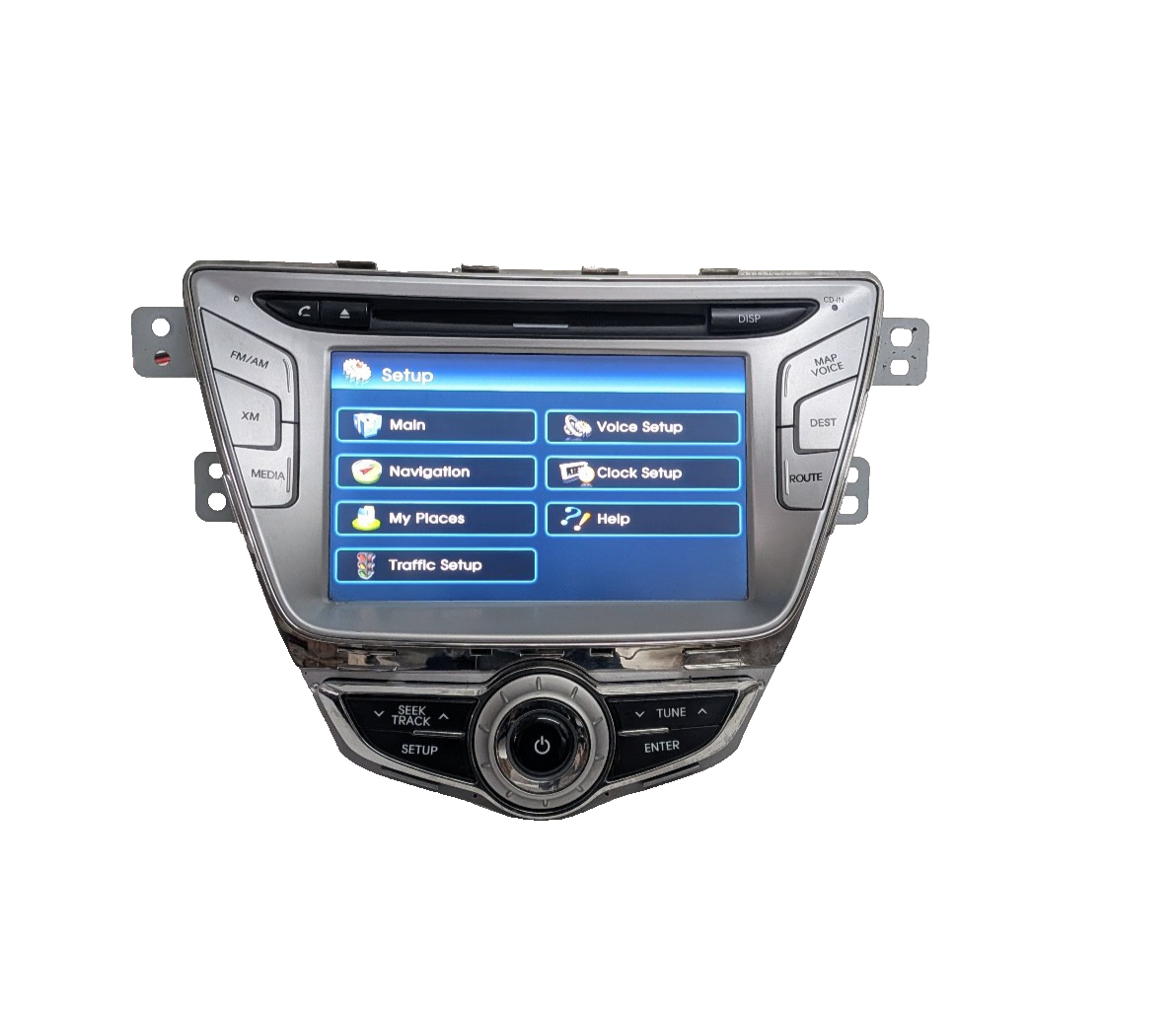 2011-2013 Hyundai Elantra Navigation Radio Touchscreen GPS CD OEM 96560-3X101FP